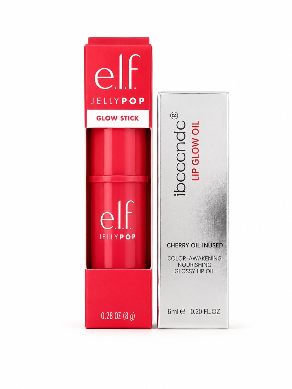 Elf Jelly Pop and Cherry Infused Lip Glow Oil